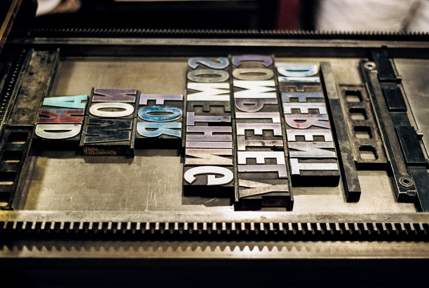 INK Letterpress on FILM