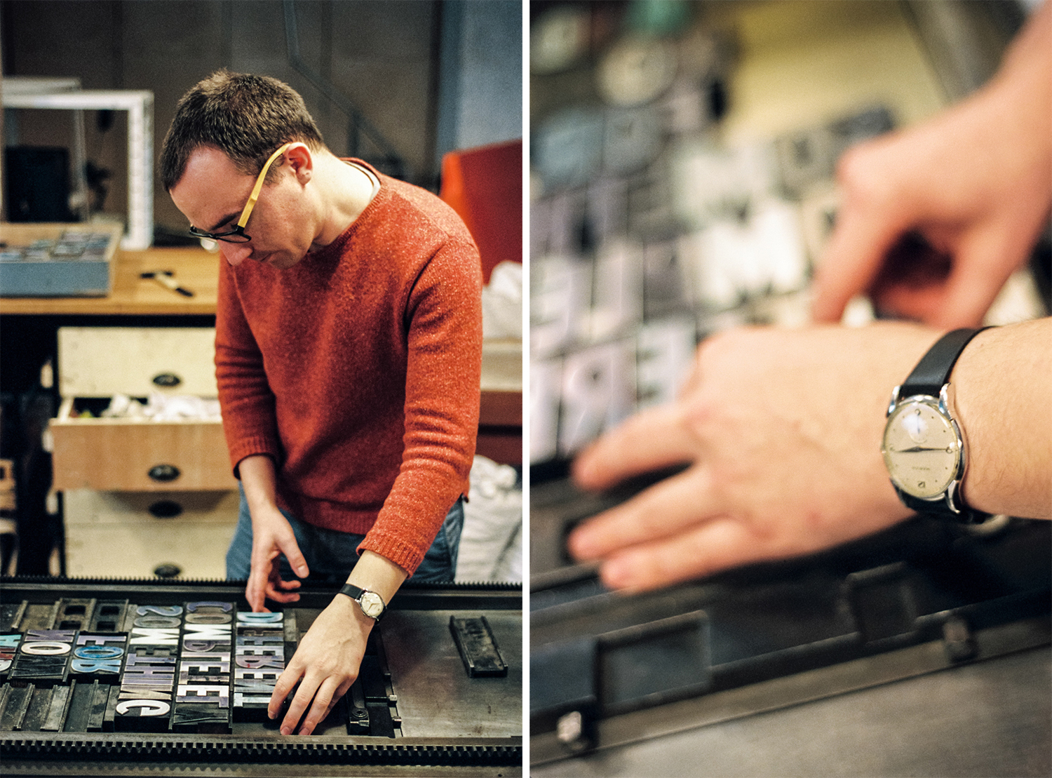 INK Letterpress on FILM