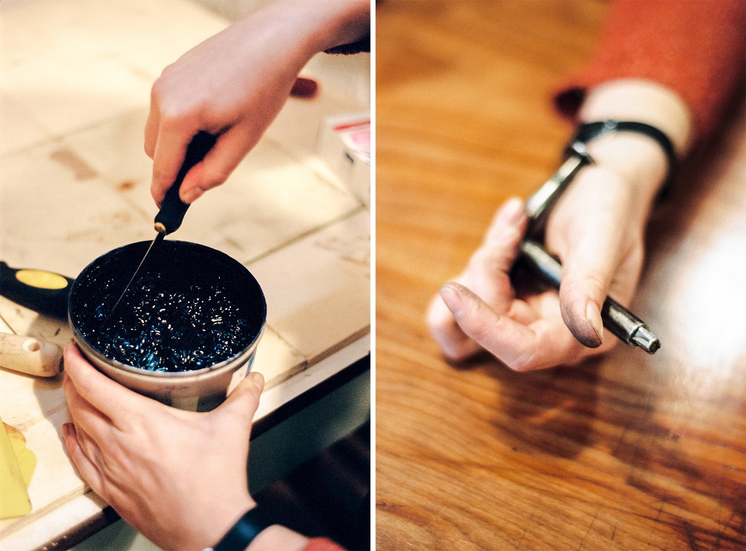 INK Letterpress on FILM