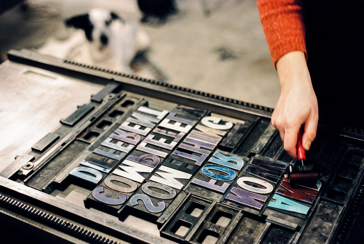 INK Letterpress on FILM
