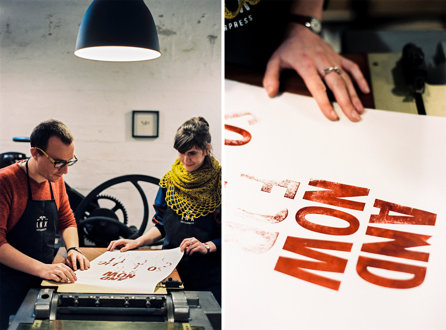 INK Letterpress on FILM